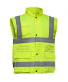 Colete alta visibilidade amarelo